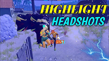 Free fire Highlights Headshots / free fire custom only red 🍒 number 