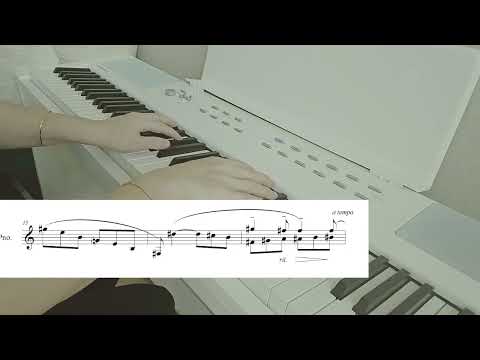 작곡쌤이 만든  A부분(확장) 예시 작품 (피아노곡/  3부형식 모티브)