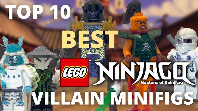 Top 10 des Figurines Lego Ninjago (de ma collection) 