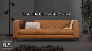 Best Leather Sofas of 2024!