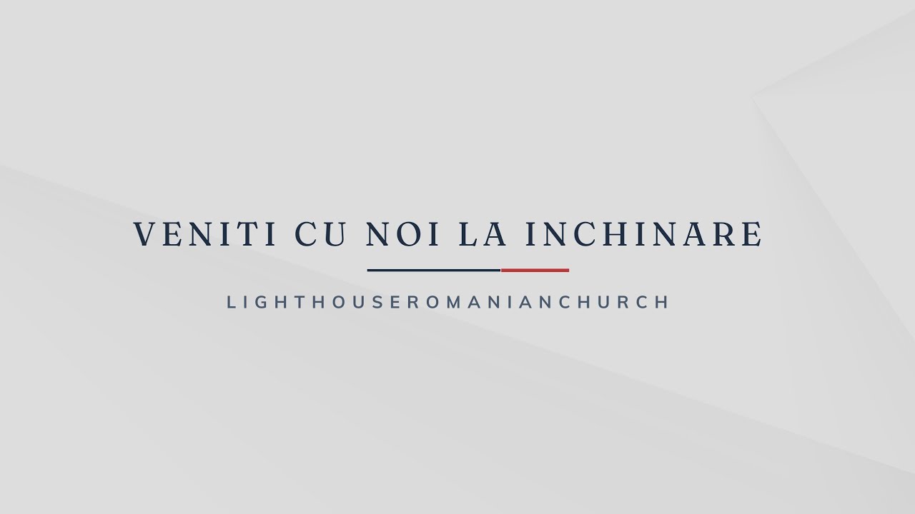 Sunday Morning Service CINA DOMNULUI Ian 7,2024 - YouTube