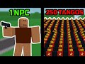 1 NPC vs. 100 TANGOMANGLES?!