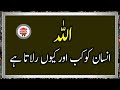 Allah Insan ko kb or Q Rulata Ha | Urdu Quotes | Urdu story | Urdu kahaniya | Anmol Tv