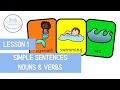 Colourful semantics lesson 1 simple sentences