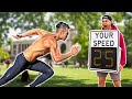 Beat My Speed, Win $100 vs FAST College Kids