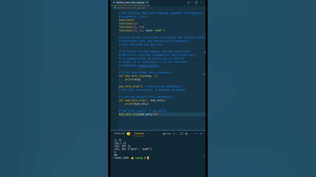 22 - Python's Secret Weapon: Unveiling the Power of Positional-Only and ...