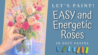 Learn This Easy Way to Paint Roses in Soft Pastel! - Beginner Friendly Tutorial screenshot 4