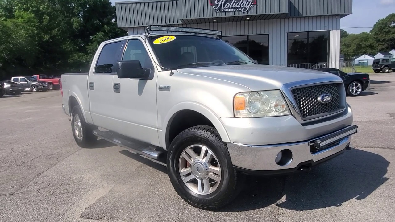 2006 Ford F150 Lariat 4x4 Triton V8 For Sale At Holiday Motors - YouTube