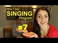 Gentle singing warm up  day 7 weekly singing exercise program