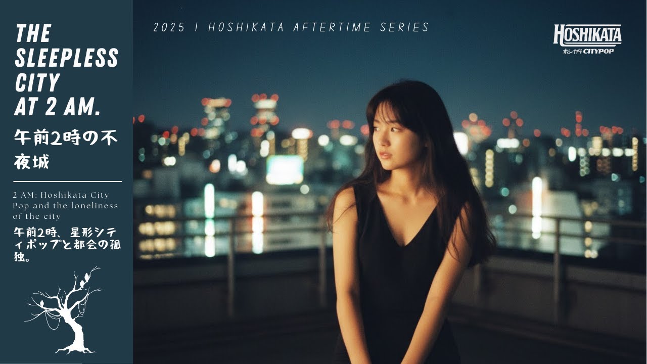 80s Japanese City Pop Night Drive Mix | The Sleepless City at 2 AM