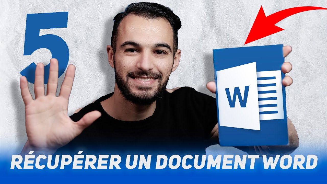 5 méthodes pour récupérer un document Word perdu ou non enregistré sous Windows