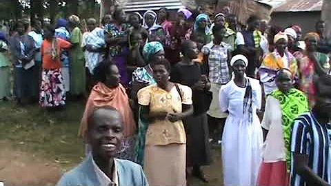 Andrew Kituyi's burial ceremony (Dec 2012) - Kwake Yesu Nasimama, ndiye Mwamba ni salama