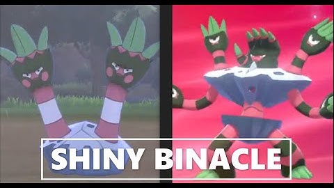 SHINY BINACLE 3315 WILD ENCOUNTERS | Pokemon Sword