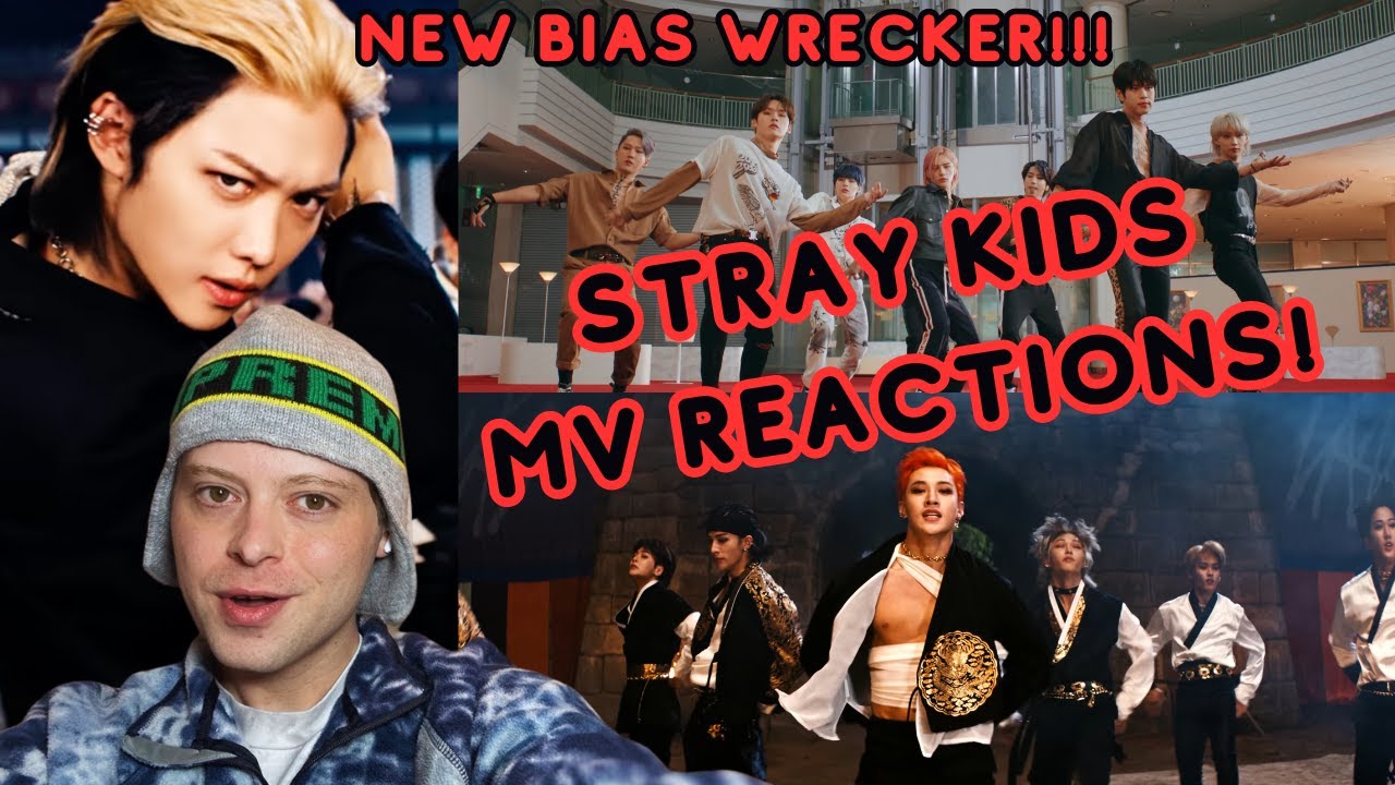 REACTING TO Stray Kids (스트레이 키즈)! - Red Lights + Back Door + Thunderous (소리꾼) + Cover Me (가려줘)