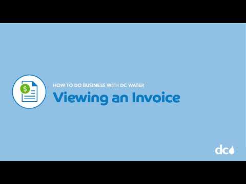 Viewing an Invoice