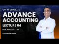 CA INTER || ADVANCE ACCOUNTING || LECTURE 04 || FOR JAN 27 EXAM || CA VAIBHAV JALAN
