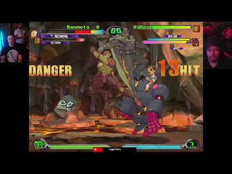 MvC2 [CTD24]: Kest - Magneto + Drones FSD Tag IM to NJ Infinite to PC 65 hit Combo .:4.11.26:.