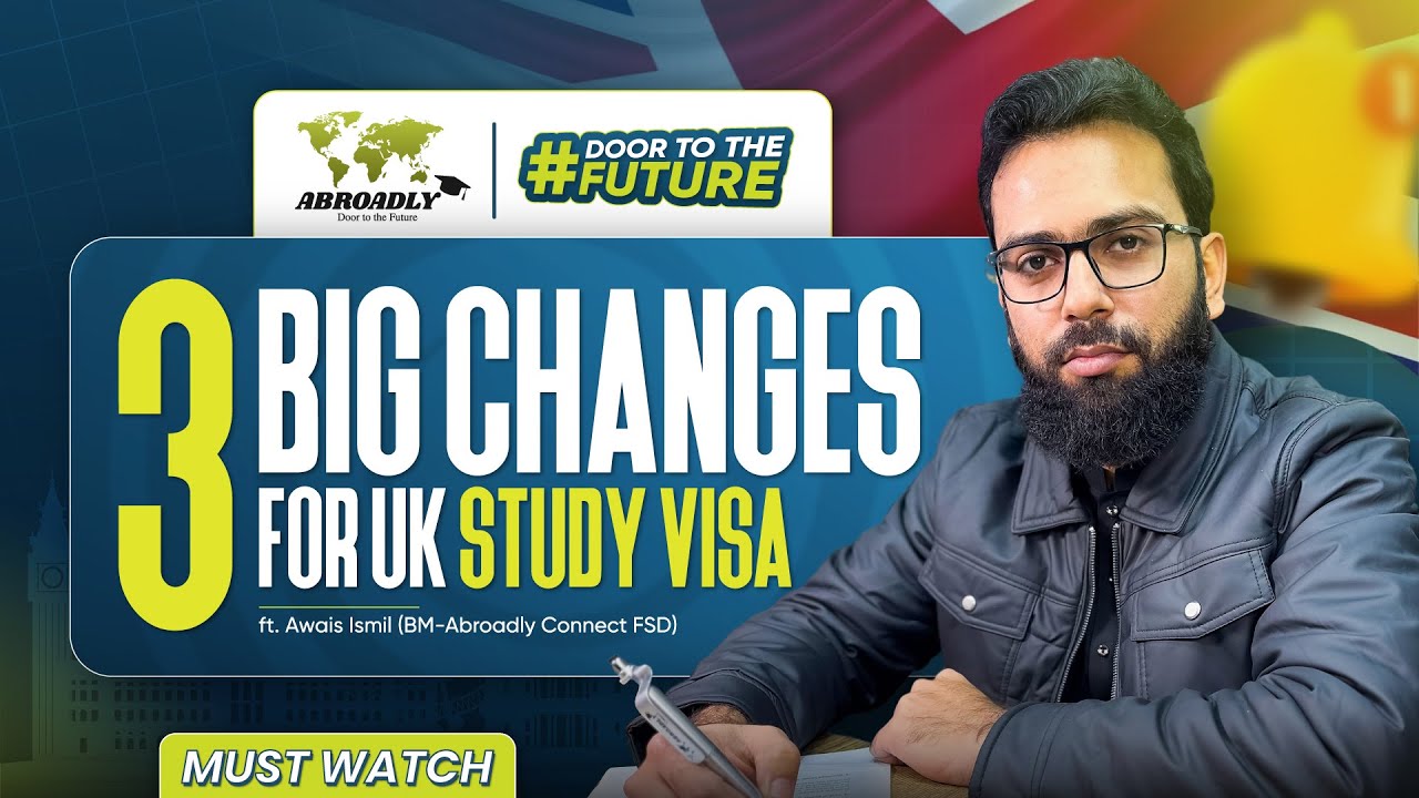 3 Big Changes in UK Study Visa You Must Know | 2026 Updates! 🇬🇧