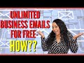 Step-By-Step: How To Set Up Unlimited Business Emails FREE!