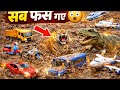 🚜 Toy Cars, Bus &amp; Animals in River &amp; Bridge | Fun Kids Video