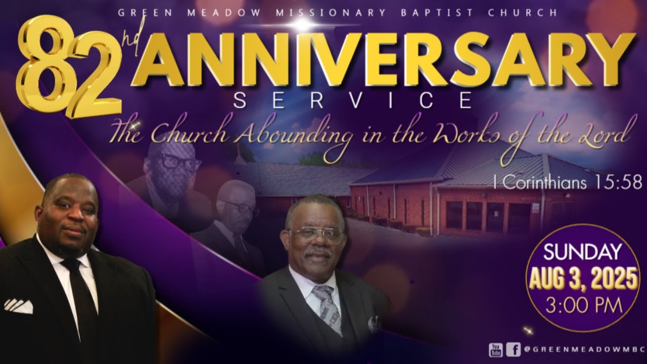 GMMBC 82nd Anniversary Celebration | August 3, 2025