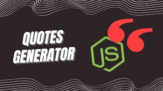 Famous CREA un QUOTES GENERATOR con NODEJS Profile