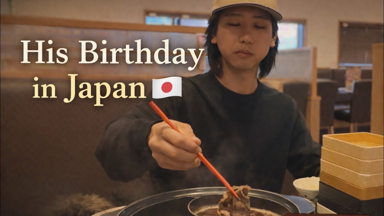 His Birthday in Japan | Shabu-Shabu, Valentine Leftovers & Quiet Moments 