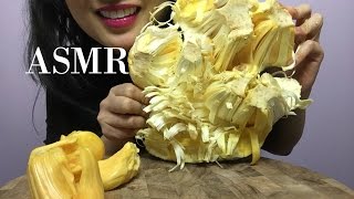 ASMR JACK FRUIT Q&A (WHISPER + EATING SOUND) | SAS-ASMR