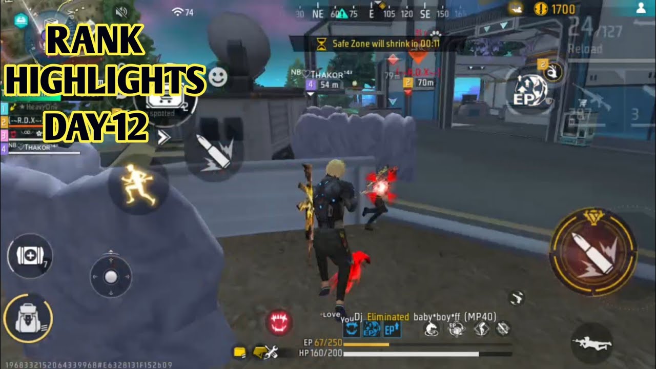 BR RANKED SQUAD MATCHES HIGHLIGHTS || FREE FIRE MAX GAMEPLAY 💪 - YouTube