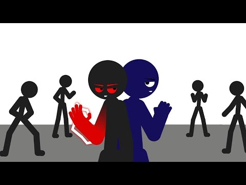 I collaborated with Sayyaf Nodes Anims - 2 v enemies ( stick nodes )