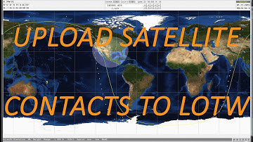 How to upload ham radio satellite contacts to Logbook of the World
