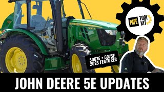 John Deere 5E Series with Premium Cab 2023