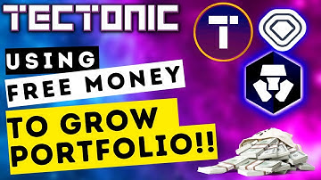 Becoming Crypto Wealthy WITHOUT spending my own money on TECTONIC Finance - TONIC Lending/Borrowing