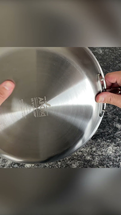 Just bought an All-Clad D5 Stainless Steel frying pan for the first time.  Just cooked eggs in it and they slid right out. Wish us luck! :  r/BuyItForLife