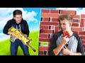 Fortnite Legendary Gun Found in Real Life (Nerf Battle)