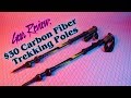 default - Cascade Mountain Tech 3K Carbon Fiber Trekking Poles Ultralight with Cork Grip and Quick Lock