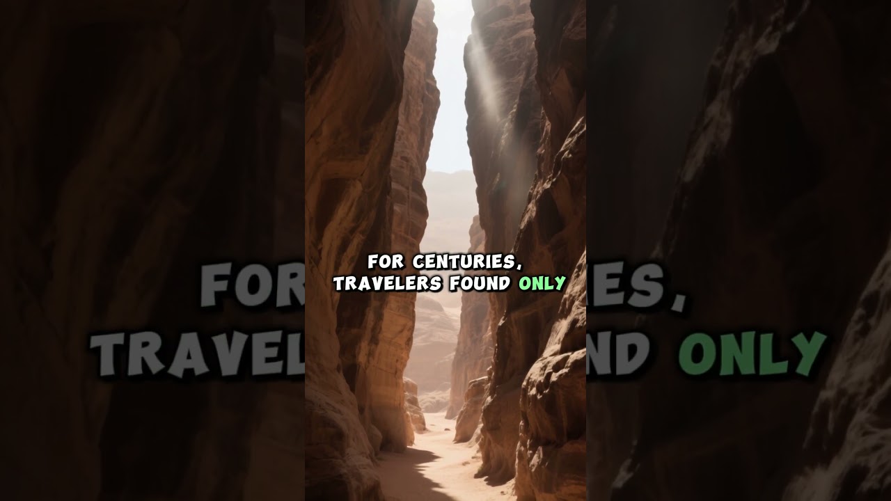 Petra proves beauty can survive in the harshest places. 