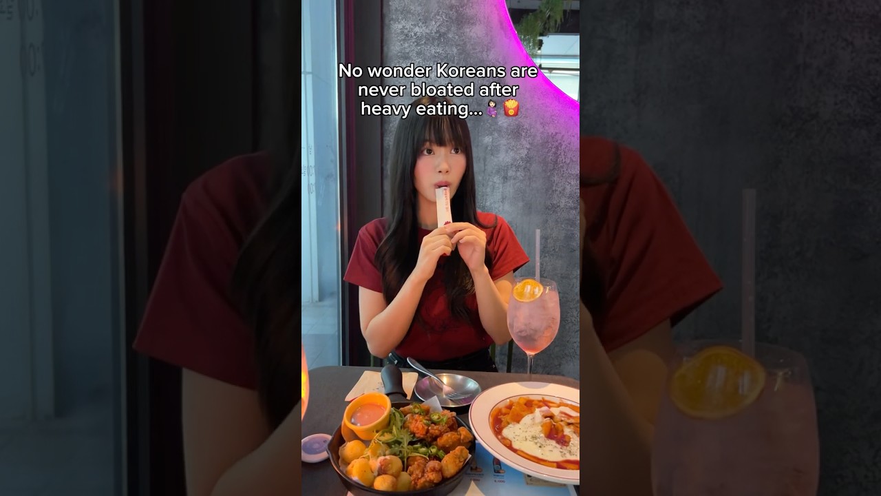 Korean’s secret to diet 😳 