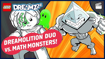 Dreamolition Duo ⚡vs.⚡ The Math Monsters! 🧟‍♂️➗ | EPISODE 1 | LEGO DREAMZzz Series