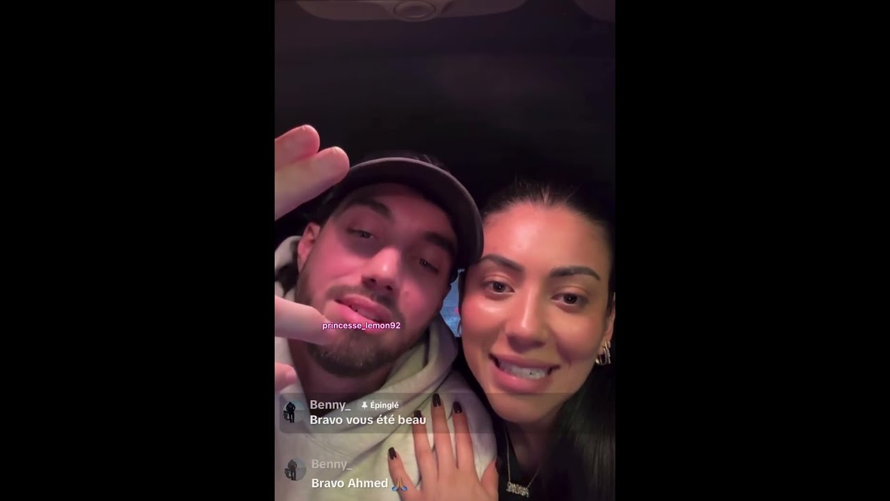 Ahmed Thaï,ex de Sarah Fraisou,en live se fait clasher car sa chérie soutien l’armée Isra selon les 