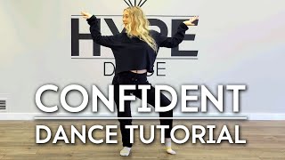 Confident - Demi Lovato | Beginner Jazz Dance Tutorial