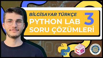 Fonksiyonlar ve Listeler | BLM1001 Python Lab3
