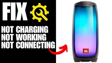 JBL Pulse 4 Not Charging/Not Working/Not Connecting - How To Fix