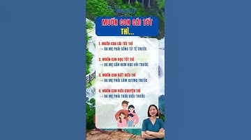 Muốn con cái tốt thì #duocsily #dsly #chamsocsuckhoe