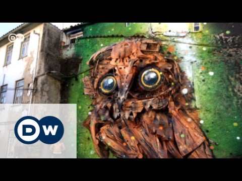 From trash to art - murals by Bordalo Segundo | Euromaxx