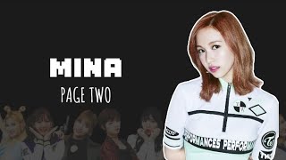 Twice Page Two Album But Its Mina Lines With Lyrics