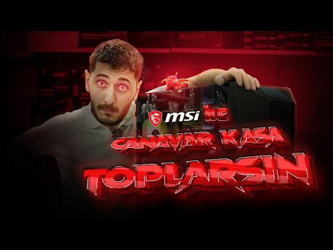 #poweredbymsi MSI ile CANAVAR KASA TOPLADIK ÇELİK YELEKLERİNİZİ GİYİN