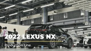 2022 Lexus NX Production in Japan | Lexus Plant | How Lexus Is Made