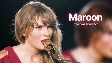 [자막] Maroon 🥀 by Taylor Swift 가사/해석 [The Eras Tour LIVE]