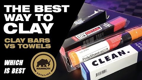 How to clay your car. Clay bar, clay mitts, clay towel, which is best?